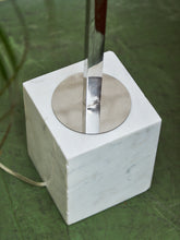 Load image into Gallery viewer, RENTAL Marble Base Chrome Lamp
