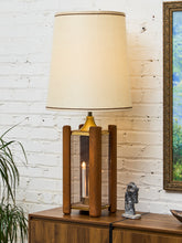 Load image into Gallery viewer, Oak 70’s Table Lamp