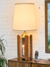 Load image into Gallery viewer, Oak 70’s Table Lamp