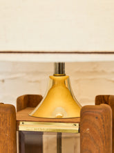 Load image into Gallery viewer, Oak 70’s Table Lamp