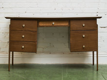 Load image into Gallery viewer, 1960s Rattan Front Formica Desk