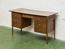 Load image into Gallery viewer, 1960s Rattan Front Formica Desk