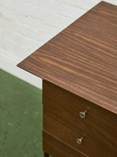 Load image into Gallery viewer, 1960s Rattan Front Formica Desk