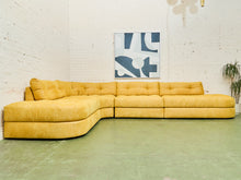 Load image into Gallery viewer, Prima Double Bumper Sectional 4 Piece