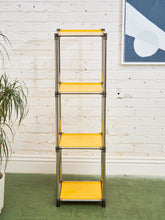 Load image into Gallery viewer, Yellow 4 level Shelf