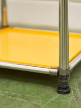 Load image into Gallery viewer, Yellow 4 level Shelf