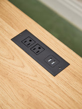 Load image into Gallery viewer, 3 Drawer Blonde Nightstands