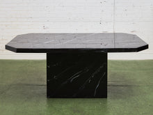 Load image into Gallery viewer, Faux Marble Dining Table