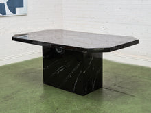 Load image into Gallery viewer, Faux Marble Dining Table