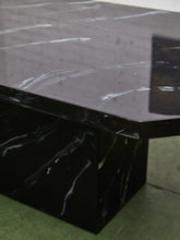 Load image into Gallery viewer, Faux Marble Dining Table