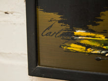 Load image into Gallery viewer, Mid Century Green and Yellow Nautical Art