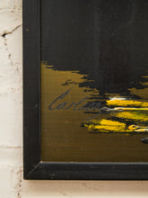 Load image into Gallery viewer, Mid Century Green and Yellow Nautical Art