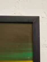 Load image into Gallery viewer, Mid Century Green and Yellow Nautical Art