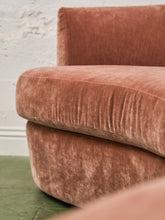 Load image into Gallery viewer, Charlotte Sofa with Bumper Chaise in Ginger