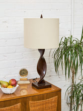 Load image into Gallery viewer, Twisted Faux Wood Lamp