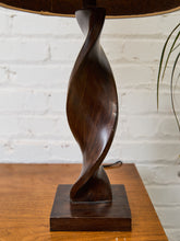 Load image into Gallery viewer, Twisted Faux Wood Lamp