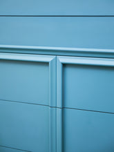 Load image into Gallery viewer, Blue Vintage Framed Highboy