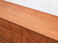 Load image into Gallery viewer, Westnofa Mid Century Teak Plinth Base 8 Drawer Dresser