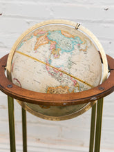 Load image into Gallery viewer, Vintage Standing Globe