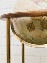 Load image into Gallery viewer, Vintage Standing Globe