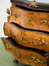 Load image into Gallery viewer, Louis XV 19th century Bombe Chest of Drawers Large