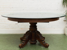 Load image into Gallery viewer, Victorian Gothic late 1800s early 1900’s Dining Set