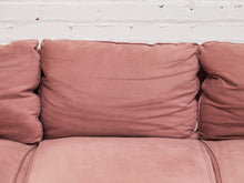 Load image into Gallery viewer, Mauve Velvet Sofa