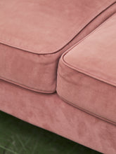 Load image into Gallery viewer, Mauve Velvet Sofa