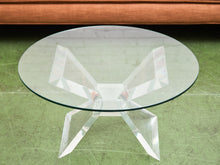 Load image into Gallery viewer, Lucite Vintage End Table