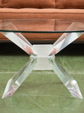 Load image into Gallery viewer, Lucite Vintage End Table