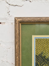 Load image into Gallery viewer, Framed Vietnamese Silk Embroidery of Rice Harvest Scene