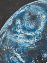 Load image into Gallery viewer, World Erased Contemporary Surrealist Painting of Earth as a Painted Orb