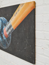 Load image into Gallery viewer, World Erased Contemporary Surrealist Painting of Earth as a Painted Orb