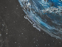 Load image into Gallery viewer, World Erased Contemporary Surrealist Painting of Earth as a Painted Orb