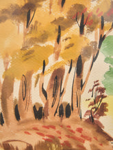 Load image into Gallery viewer, Path Through the Grove Original Watercolor