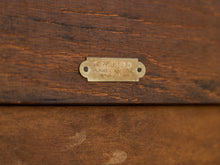 Load image into Gallery viewer, Art Nuevau Tiger Oak Hall Tree with Umbrella Stand