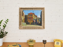 Load image into Gallery viewer, Vintage Montmartre Street Scene Painting by N. Krims