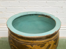 Load image into Gallery viewer, Vintage 1960s X Large Tony Duquette Style Asian Brown Dragon Egg Pot