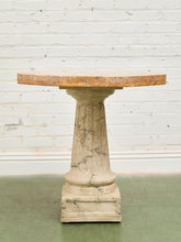 Load image into Gallery viewer, Roman Style Marble and Porphyry Veneered Bistro Table