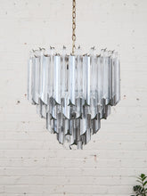 Load image into Gallery viewer, 1970’s Brutalist Lucite Chandelier