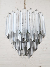 Load image into Gallery viewer, 1970’s Brutalist Lucite Chandelier