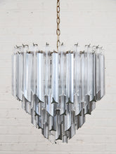 Load image into Gallery viewer, 1970’s Brutalist Lucite Chandelier