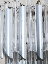 Load image into Gallery viewer, 1970’s Brutalist Lucite Chandelier