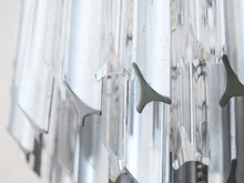 Load image into Gallery viewer, 1970’s Brutalist Lucite Chandelier