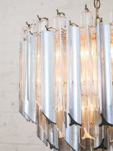 Load image into Gallery viewer, 1970’s Brutalist Lucite Chandelier
