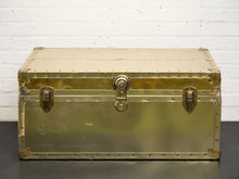 Load image into Gallery viewer, 1950’s Hollywood Regency Brass Chest