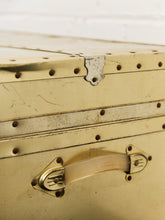 Load image into Gallery viewer, 1950’s Hollywood Regency Brass Chest