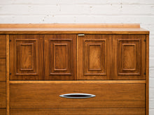Load image into Gallery viewer, Broyhill Premier Sculptra Magna Mid Century 8 Drawer Highboy Dresser