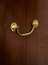 Load image into Gallery viewer, Late 19th English Walnut Georgian Chest of Drawers With Desk Pullout