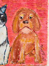 Load image into Gallery viewer, The Dog and The Cat Painting
